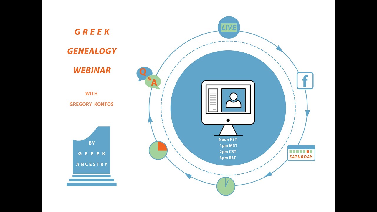 Greek Ancestry Education, Webinar #3 (May 9th, 2020): Municipal Registers and Census records
