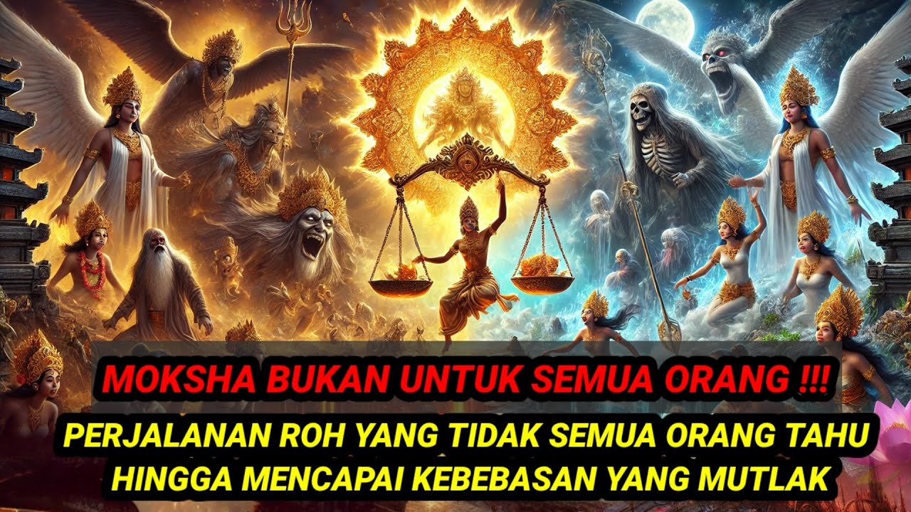 MOKSHA BUKAN UNTUK SEMUA ORANG‼️PERJALANAN ROH KETIKA SUDAH MENINGGAL YANG TIDAK SEMUA ORANG TAHU