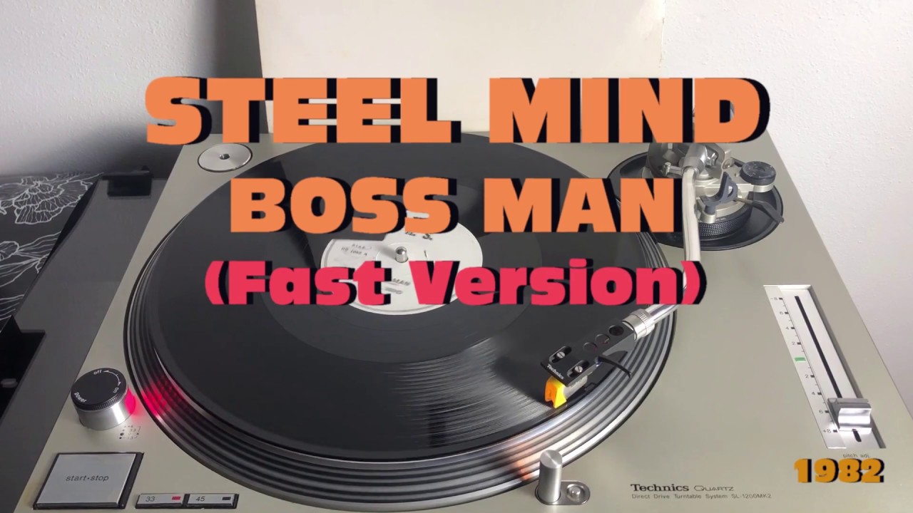 Steel Mind - Boss Man (Italo-Disco 1982) (Fast Extended Version) COSMIC SOUND - HD