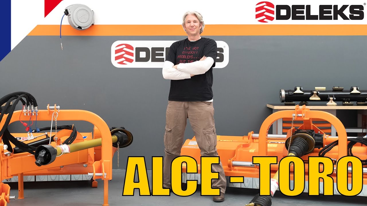 DELEKS® ALCE & TORO Broyeurs serie lourde: présentation par @Edd China