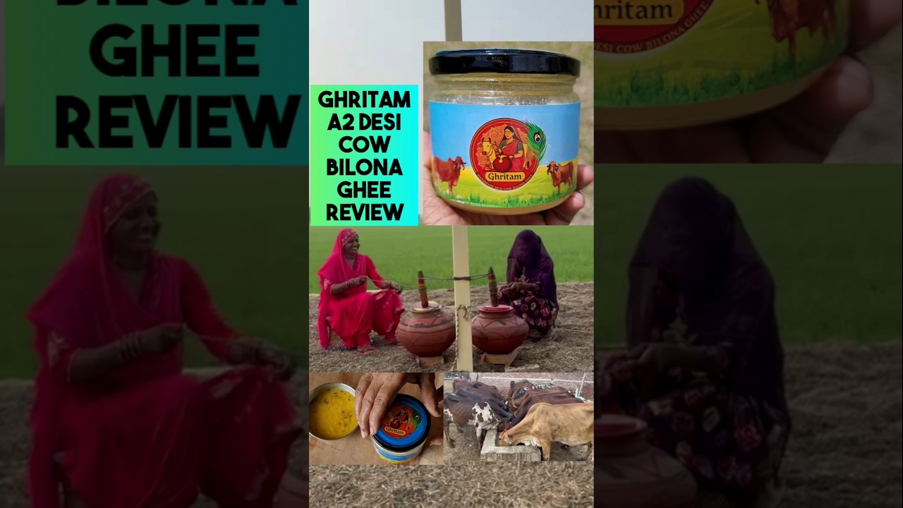 Ghritam A2 Desi Cow Ghee Review | Hand-Churned Bilona Ghee in Clay Pots 