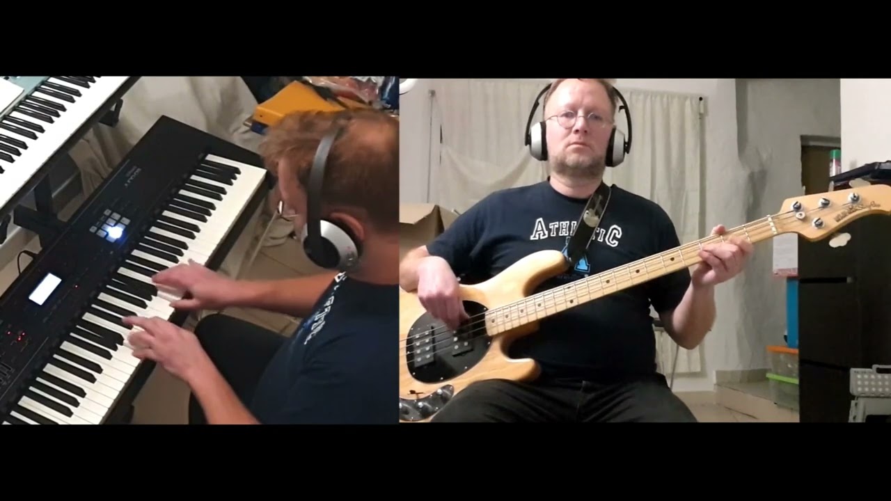 Charly García - No Toquen, 1989 (Bass and Keyboards Cover)