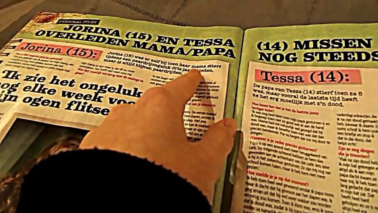 ASMR flipping through magazine/soft talking
