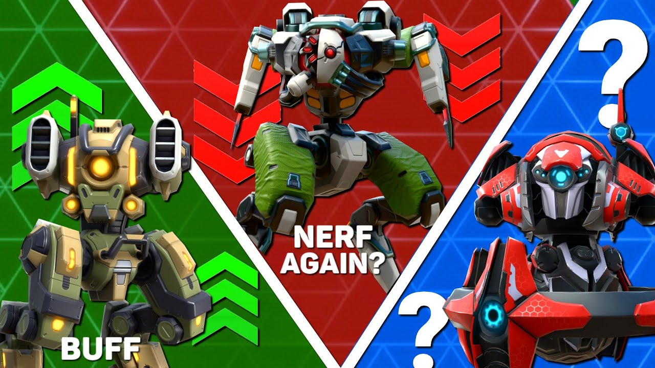 Ostateczna aktualizacja balansu w Mech Arena!!!