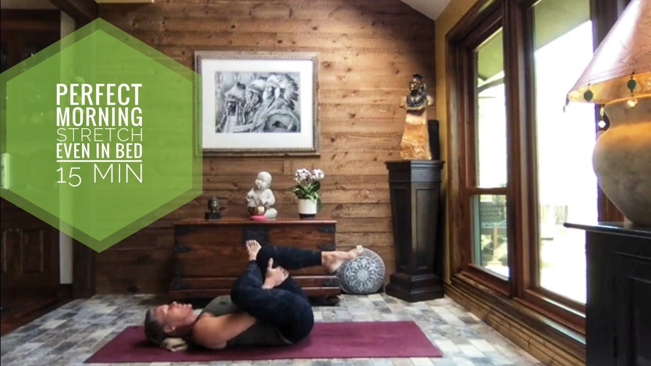 Perfect Morning Stretch || Even In Bed || 15 Min