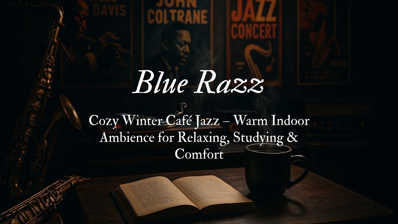 Cozy Winter Café Jazz – Warm Indoor Ambience for Relaxing, Studying & Comfort