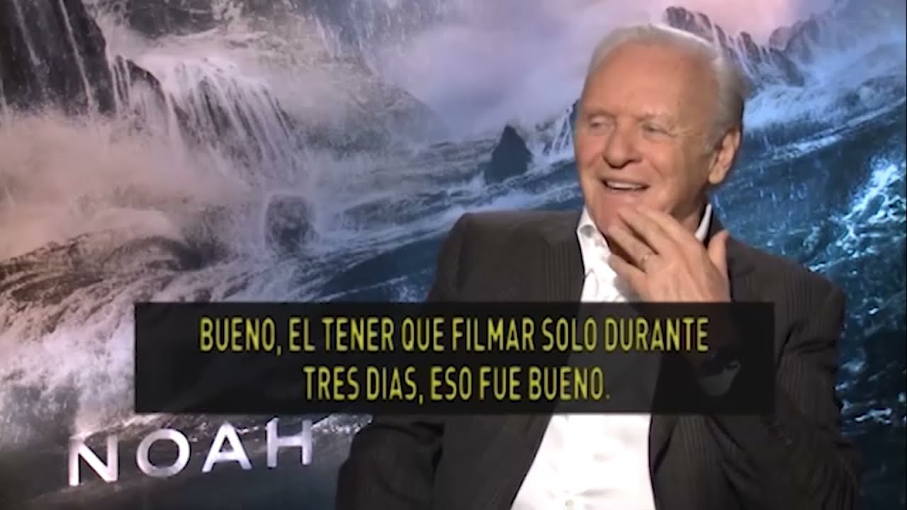 ANTHONY HOPKINS sinceridad brutal en esta entrevista por NOE