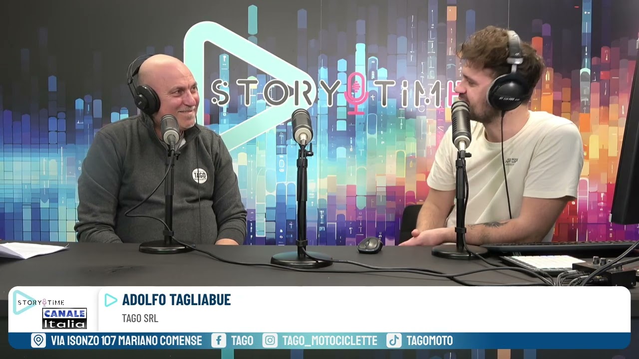 🎙️ Adolfo Tagliabue - Tago Srl | Storytime – Evoluzione Radio