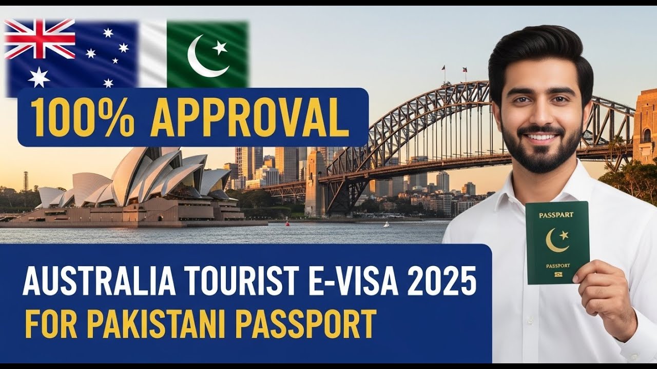 Australia E-Visa from Pakistan 2025 | How to fill Australia Tourist Visa Application Form