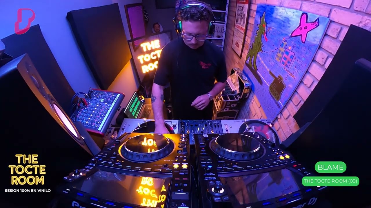 BLAME - The Tocte Room (09) (Sesión 100% en vinil: Minimal, House, Electro)