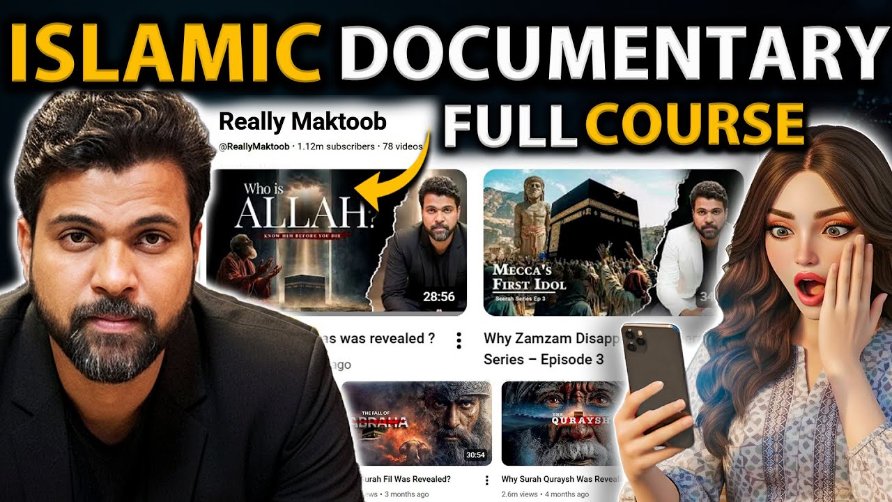Really maktoob jaisi Islamic Documentary kaise banaye | Ai Islamic video kaise banaye