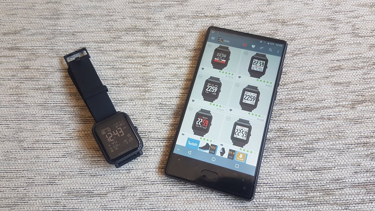 Cómo Cambiar la Pantalla de Nuestro Xiaomi Amazfit Bip WatchFaces. Amazfit Bip Smartwatch
