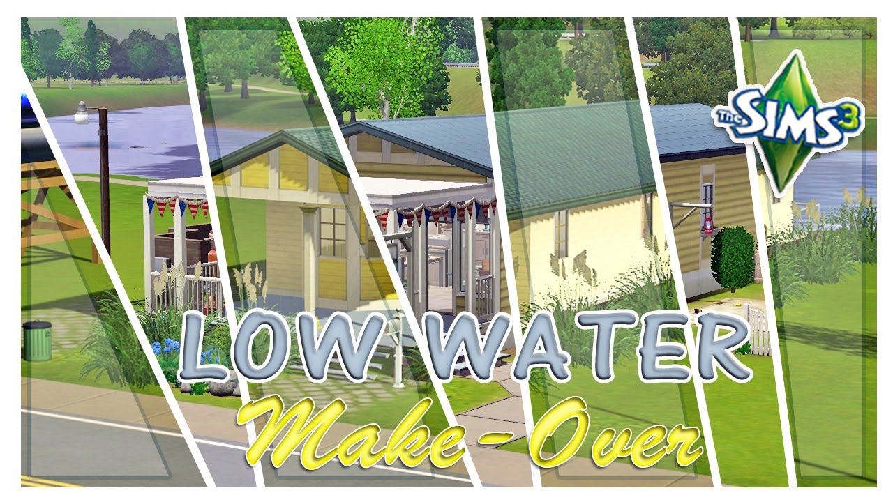 SIMS 3 // Renovating LOW WATER in RIVERVIEW