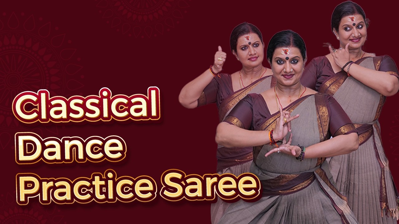 Dance Practice Saree, For Classical Dance | Devi Chandana