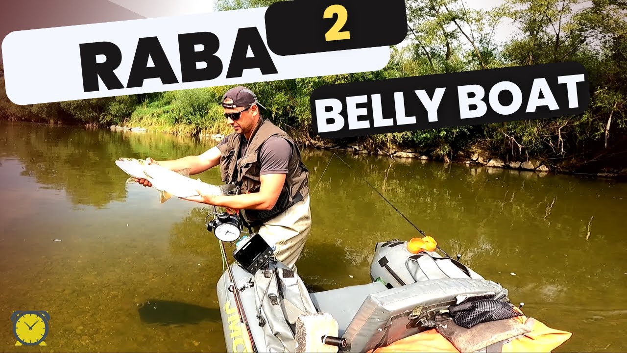 Raba z Belly Boat - Drugi raz na belly! Końcówka: w ciemności szukam wyjścia z wody!
