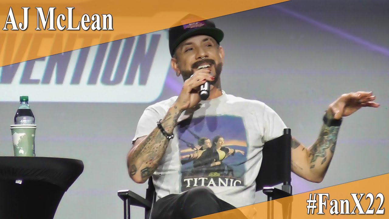 Backstreet Boys - AJ McLean - Full Panel/Q&A - Salt Lake FanX 2022
