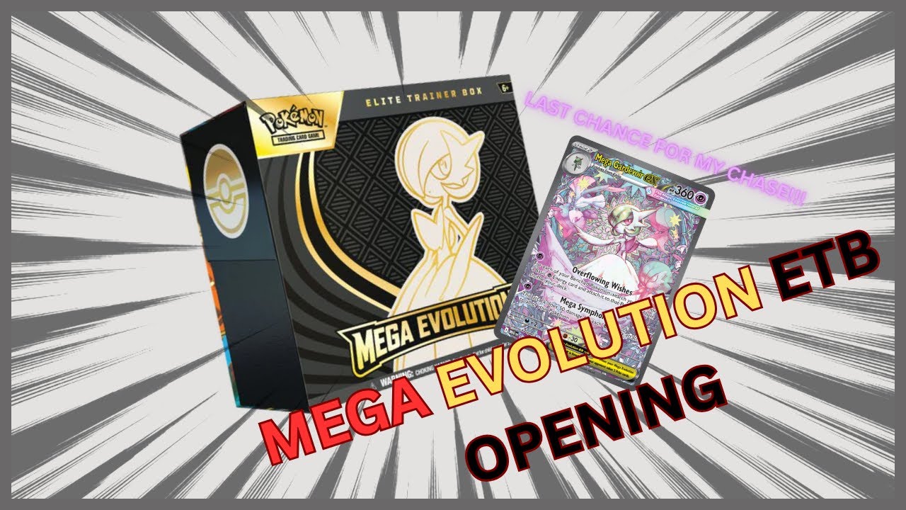 Pokemon Mega Evolution ETB Opening - Last chance for my chase card!?!?
