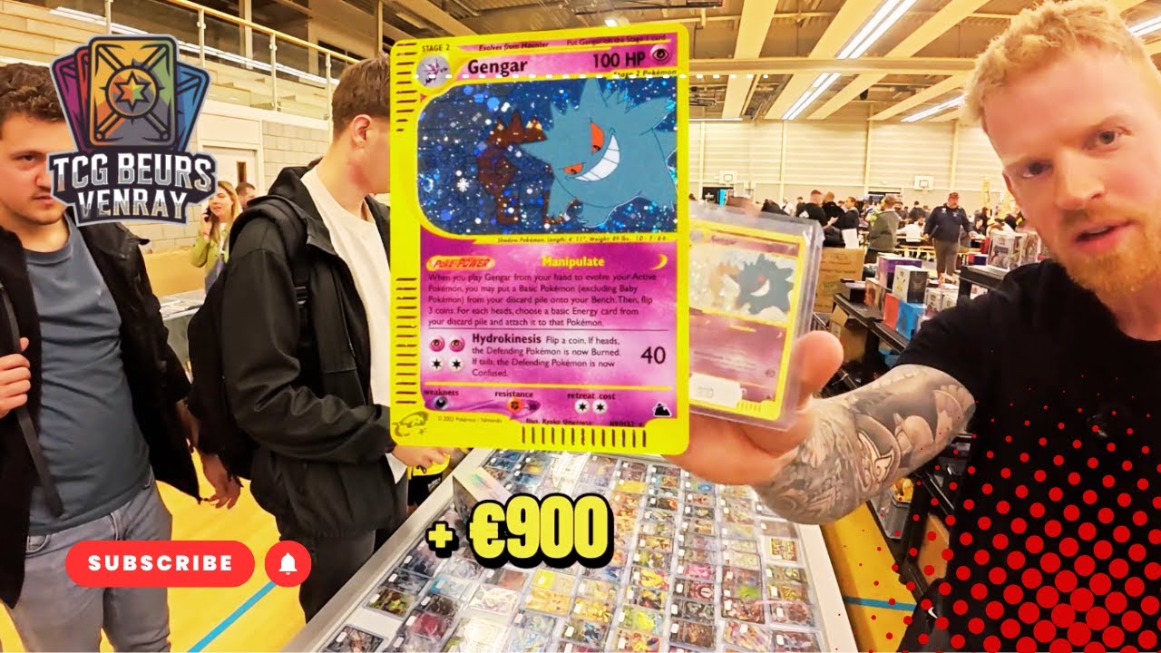 Gengar Skyridge Holo, Vendor POV Eastwood TCG I TCG Beurs Venray 24-05-25