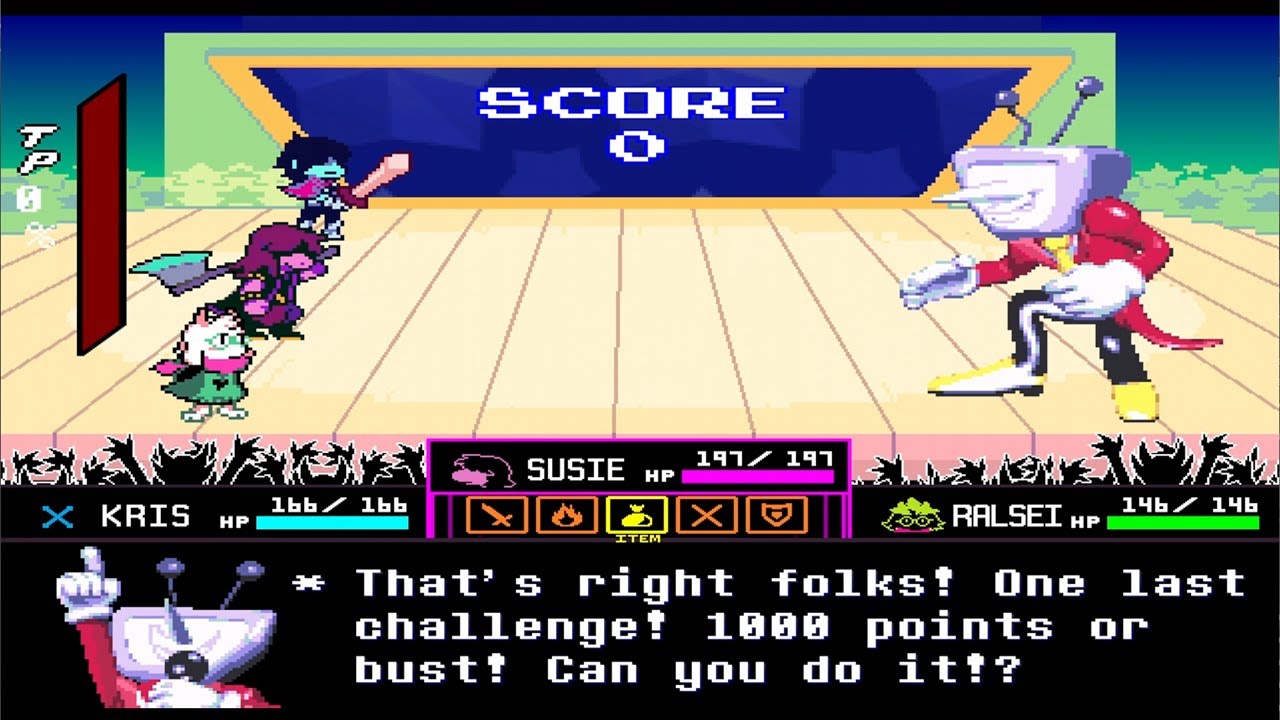 Undertale deltarune Chapter 3 Tenna FINAL BOSS