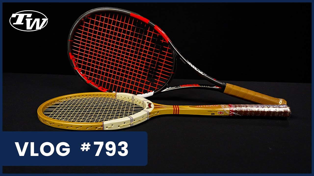 New & Classic Tennis Racquets: Pure Strike VS & 103! Vintage finds from Dunlop, Head, Wilson VLOG793