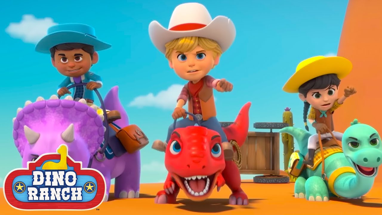 Misión de rescate de dinosaurios! | Dino Ranch Español