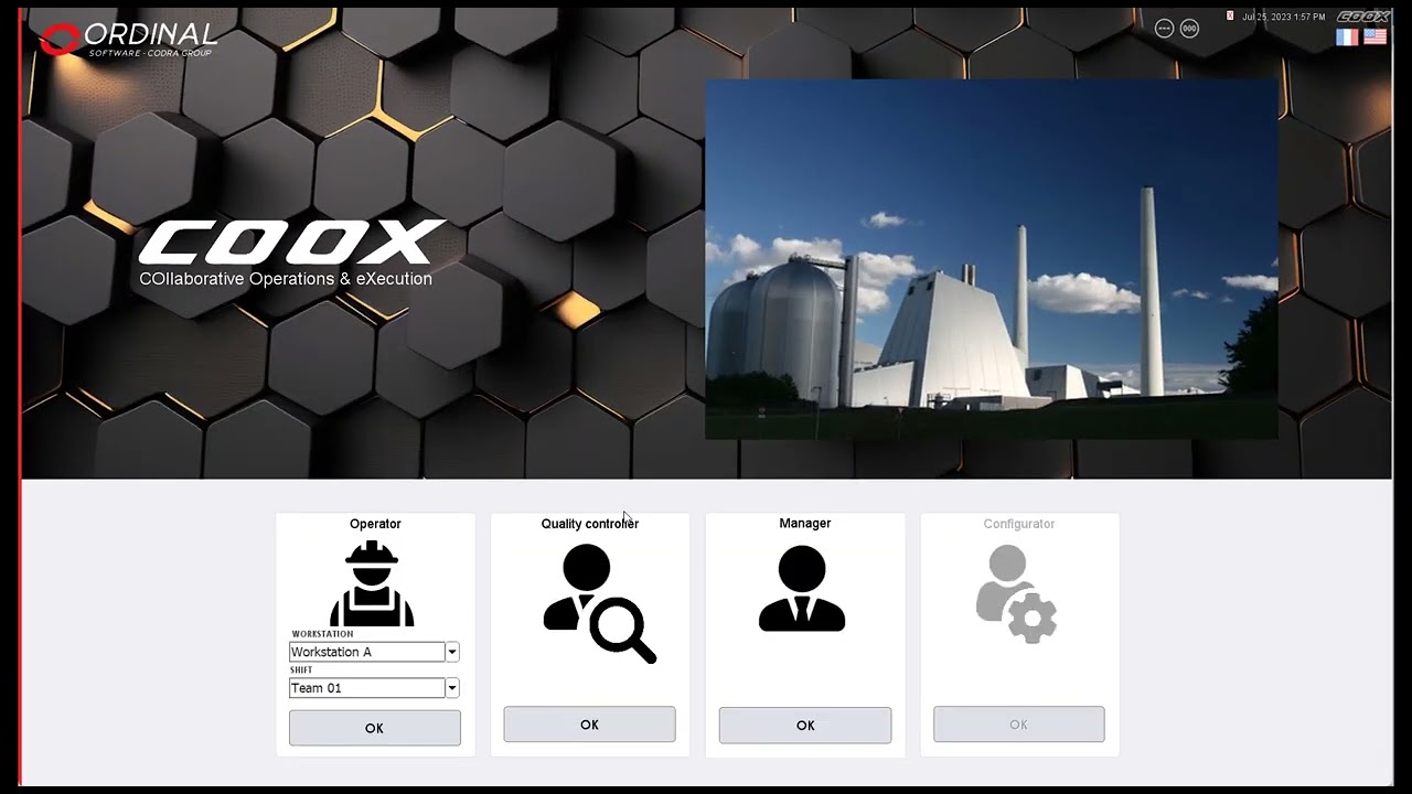 COOX MES software - new version 8.10