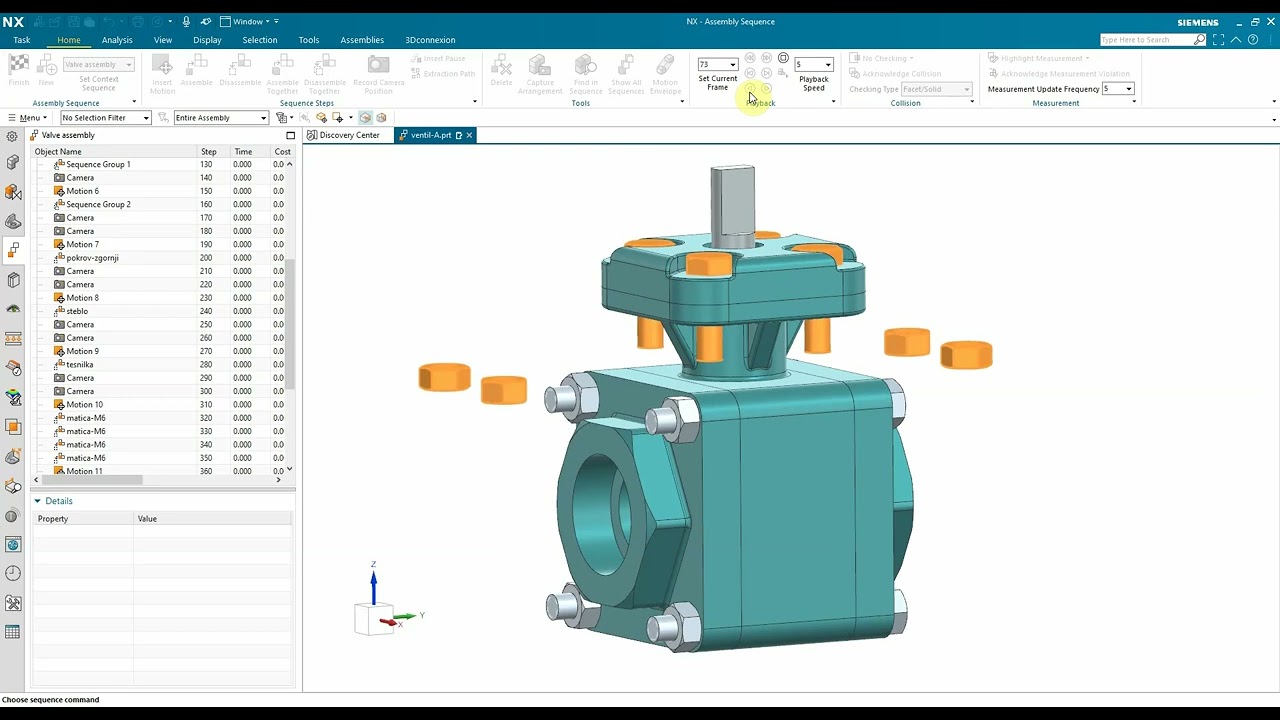 Siemens NX - Assembly Sequence