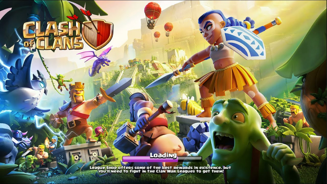 CLASH OF CLANS GAME PLAY NO COMMENTARY