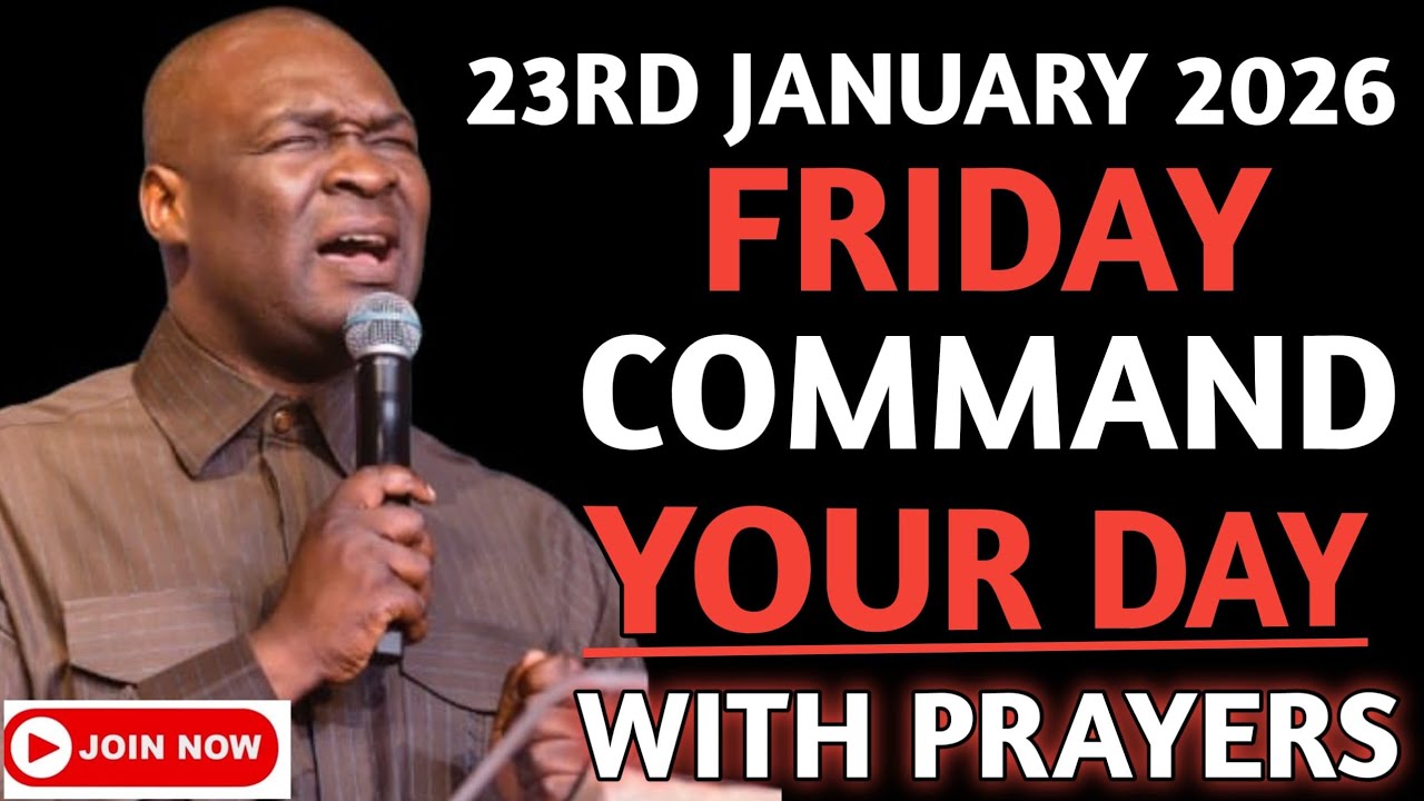 [FRIDAY 23RD, JANUARY] EARLY MORNING POWERFUL PROPHETIC MORNING PRAYERS | Apostle Joshua Selman