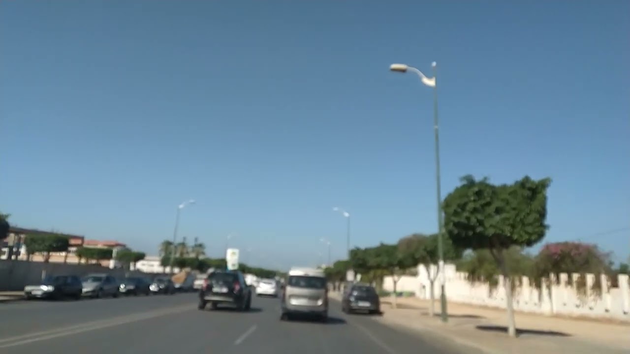 جولة صباحية في مدينة أكادير إنطلاقا من شارع أغراس Avenue Agharas في إتجاه حي السلام - 31 ماي 2022