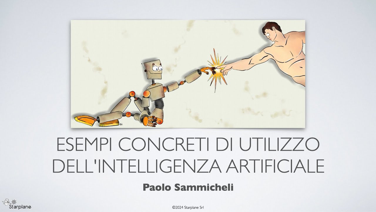 Esempi concreti di utilizzo dell'intelligenza artificiale - Paolo Sammicheli