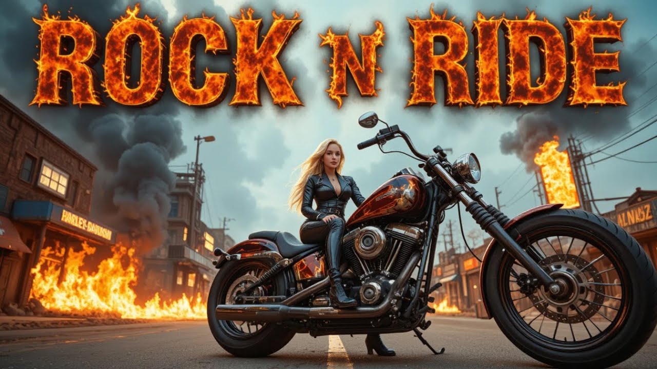 Rock N Ride Music 🔥 Ride Free, Rock Loud 🤘 Steel Horses & Rebel Anthems