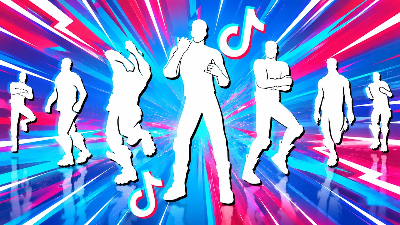 😍 These TikTok Dances Have The Best Music in Fortnite! (Sugar on my Tongue, Starlit, Out West)