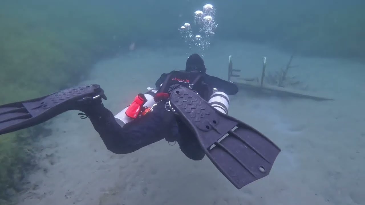 Echinger Weiher 16.03.2025 SideMount mit Leonard