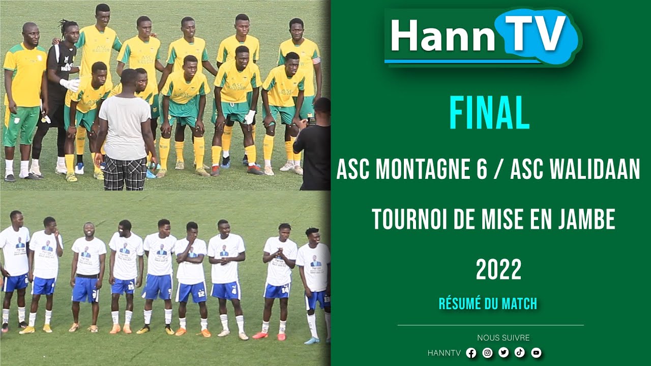 Résumé _Final_ ASC Montagne 6 / ASC walidaan  (0-0) _Pen 4-2_• Tournoi de Mise en Jambe  2022