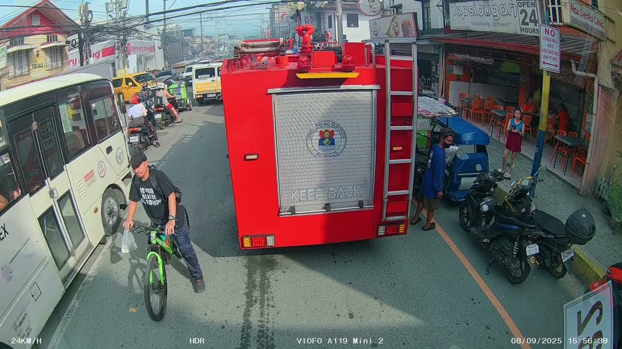 1st Alarm Fire response to Mendoza Street, Brgy. Mabini-J. Rizal, Mandaluyong City | August 9, 2025