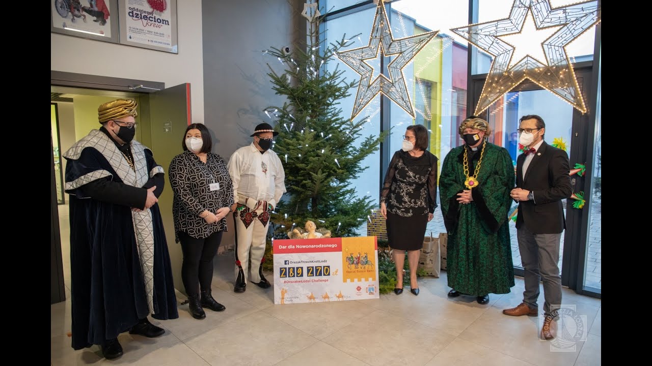 #OrszakwŁodzi | złożenie darów w Hospicjum Dziecięcym Łupkowa | Łódź 2021