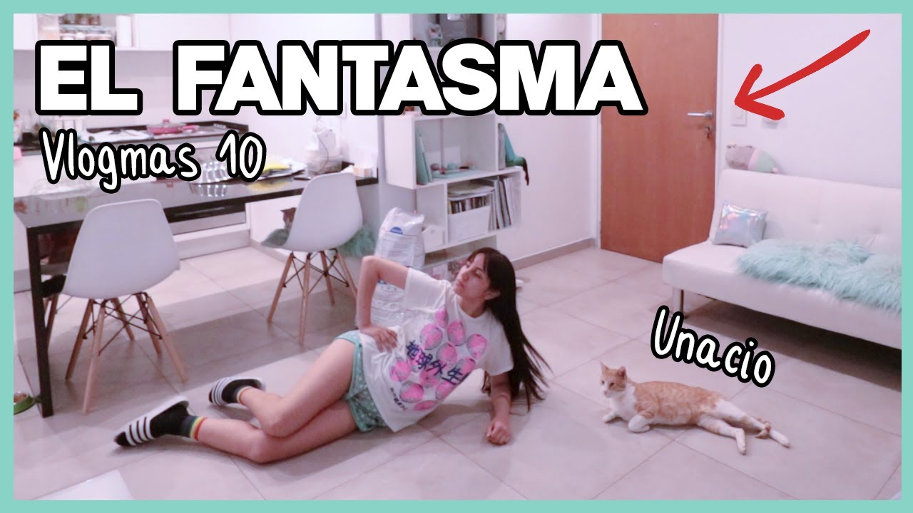 EL FANTASMA quiere entrar y SE PERDIÓ TRAPITO dentro de casa lol - #Vlogmas 10