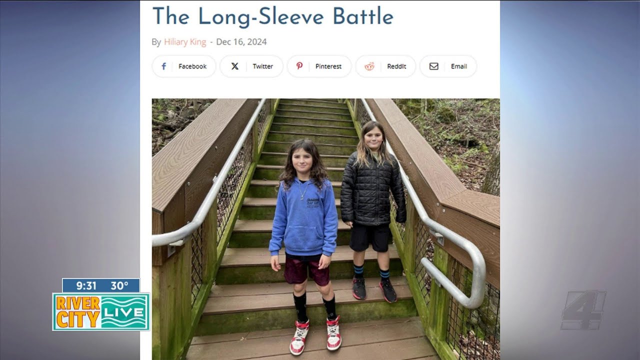The long sleeves battle - when kids don't want to dress for the weather