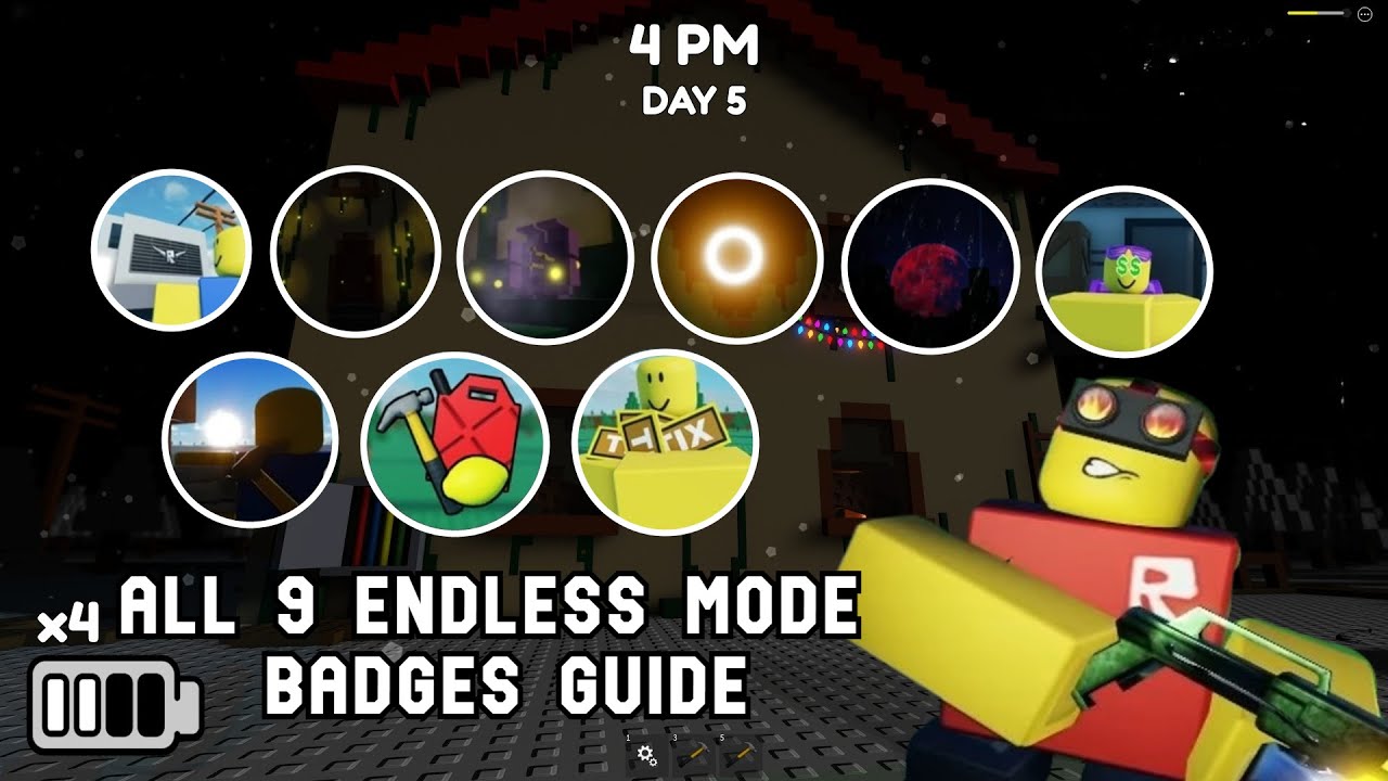 Residence Massacre ALL 9 ENDLESS MODE BADGES Guide