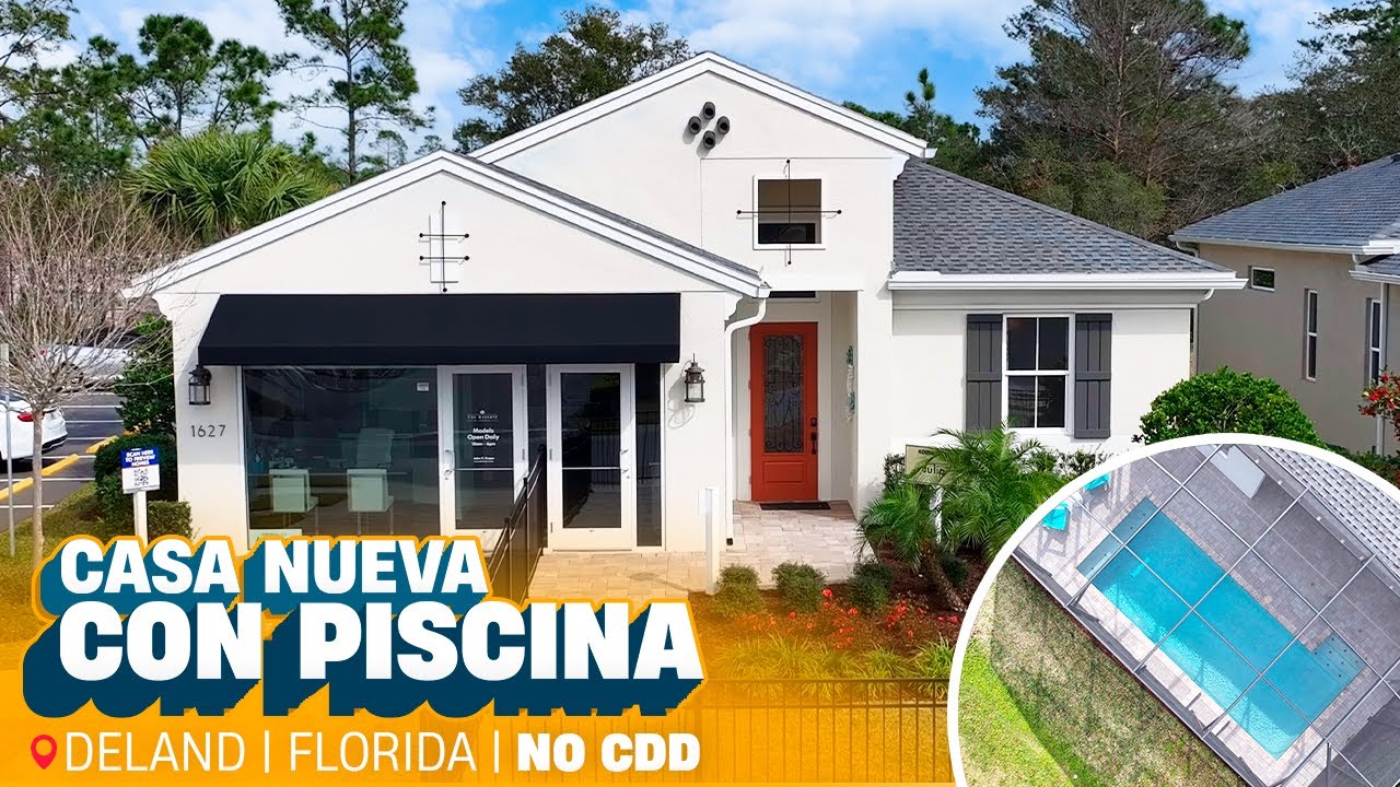 TU OPORTUNIDAD en Deland, FL 🌟 CASA NUEVA con 3 Habitaciones | ¡Sin HOA ni CDD!🤯