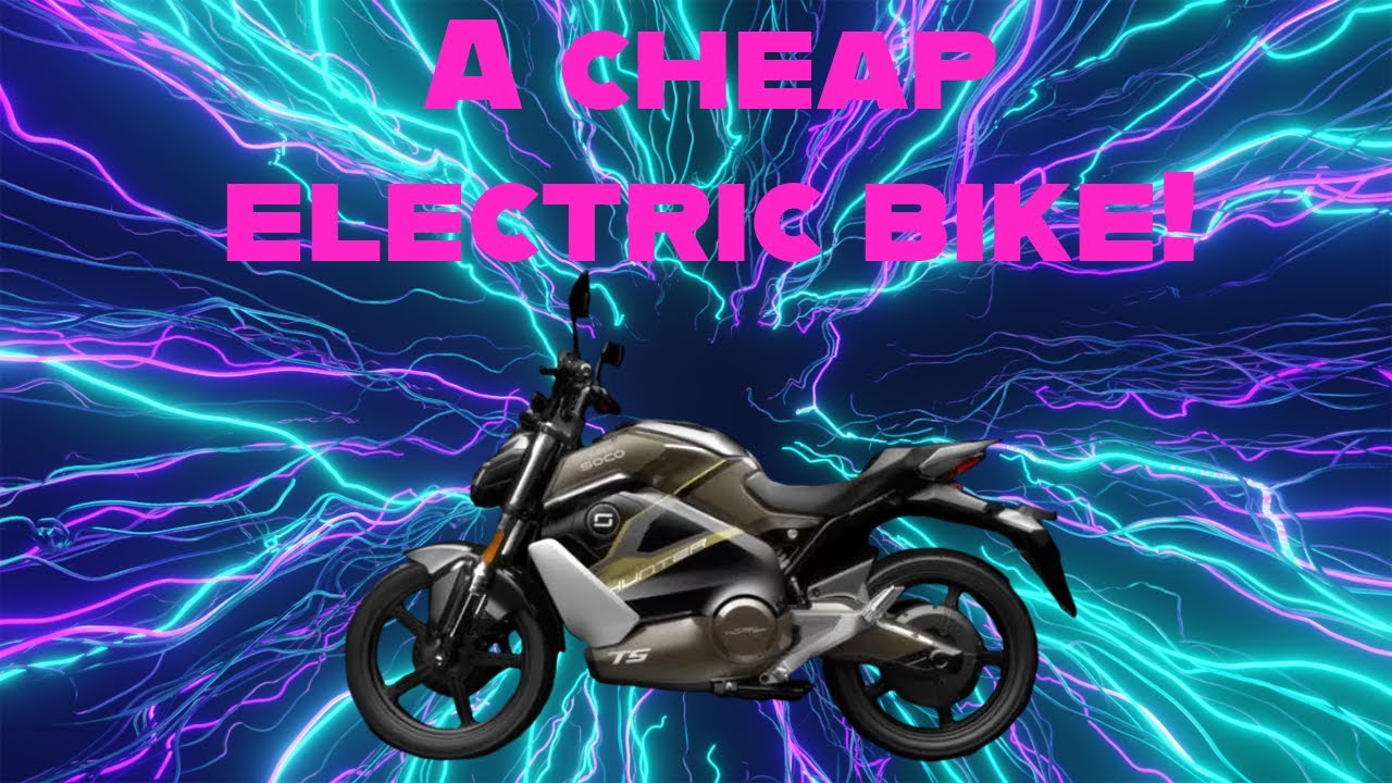 Новый электробайк Super Soco Streethunter. Смогут ли электромотоциклы конкурировать с бензиновыми?