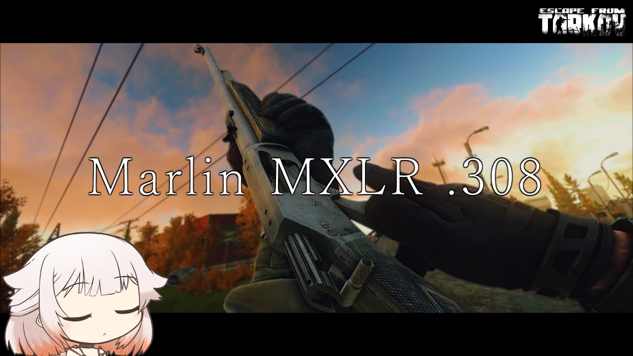 Marlin MXLR 新武器はレバーアクション!!【タルコフ】ONE実況