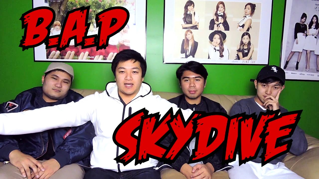 B.A.P - SKYDIVE MV REACTION (FUNNY FANBOYS)