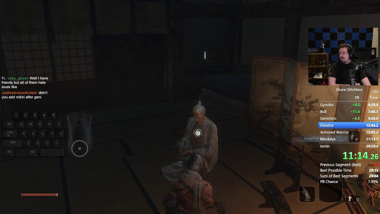 Sekiro Shura Glitchless Speedruns | Derusting