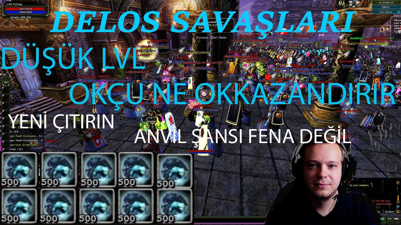 DÜŞÜK LVL SOLO OKÇU FARM DELOS GLOOM HOUND EMC HELL HOUND FARMLARI NE KAZANDIRIR? KNİGHT ONLİNE ZERO