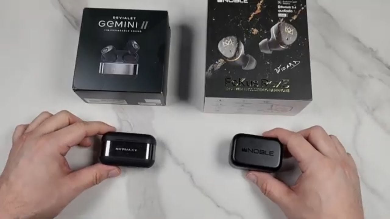 DEVIALET Gemini II против NOBLE FoKus Rex5: TWS КОРОЛЬ звука?!