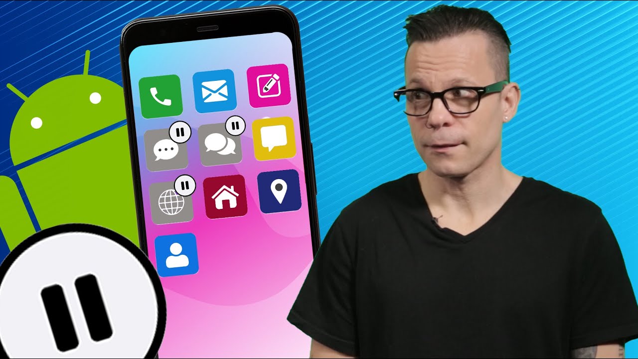 How to quickly pause an Android app