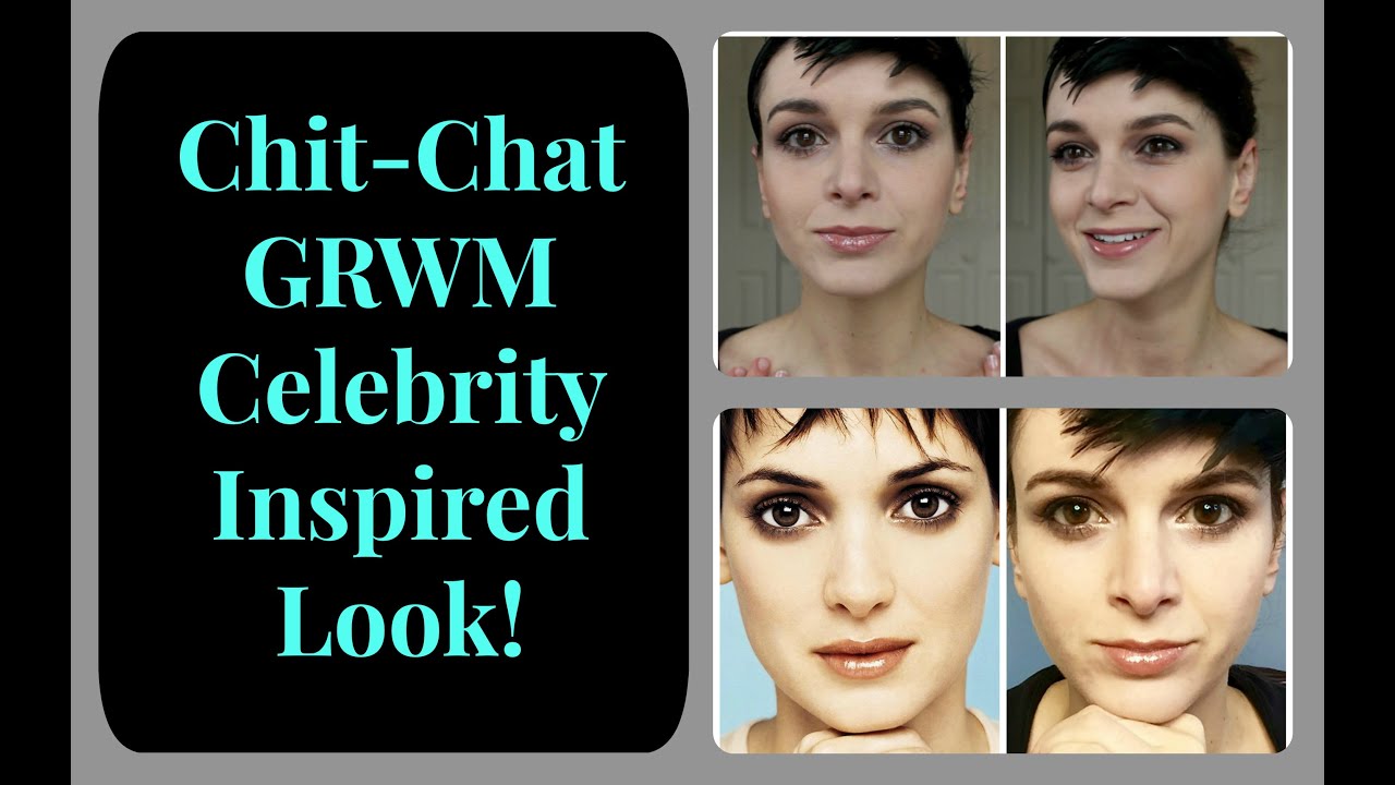 Chit Chat GRWM Winona Ryder Inspired Look