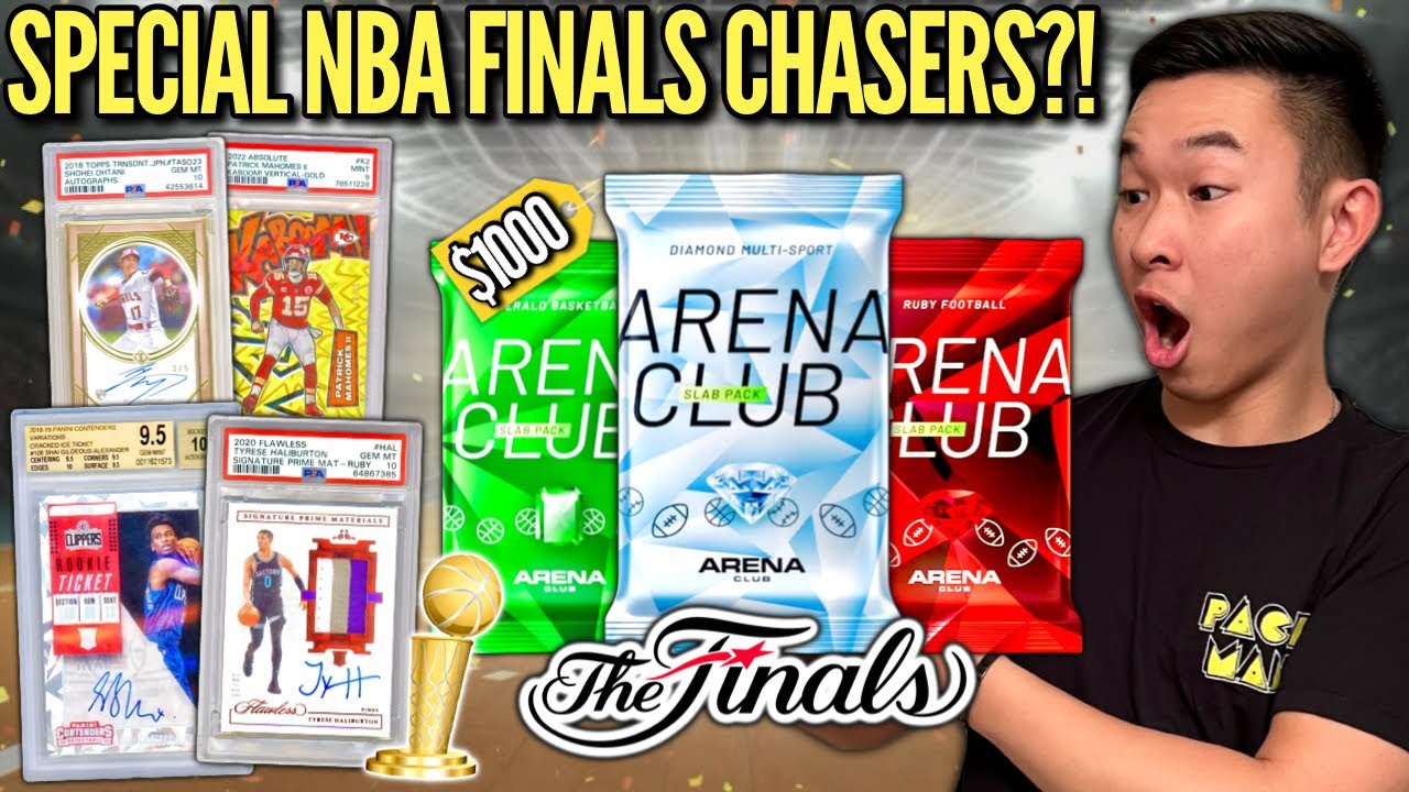 THE NEWEST MYSTERY SLAB PACKS HAVE CRAZY $25,000 GRAILS FOR THE NBA FINALS! 😱🔥